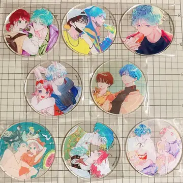 얼굴만으로는 좋아할 수 없습니다 아크릴 코스터 전 8종 컴프 세트