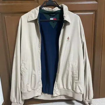 타미힐피거 베이지 점퍼