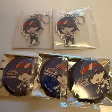 유희왕 5D's 애니메이트 카페 캔뱃지 블루노