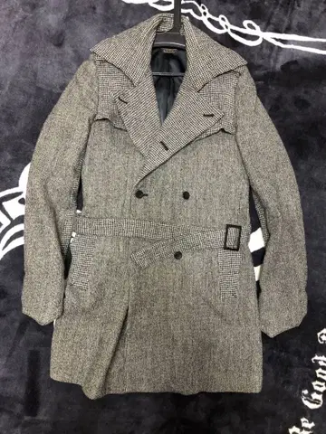 kiryuyrik 12만 SUGIZO 착용 울 트렌치코트 키류키류