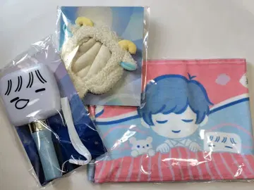 소라루 유메유이 오야스미 한펜 라이트 & 양 응원봉 커버 & 타월