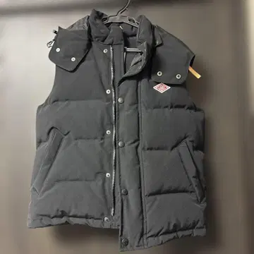 단톤 블랙 다운 베스트 사이즈 36