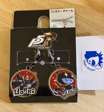 P5R 지퍼 참 모르가나 조로 페르소나 5 로얄 모나 아베일