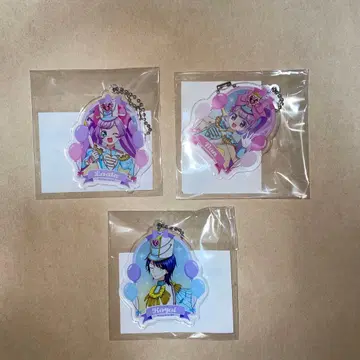 마루쿠지 유메 와쿠 마칭 아이돌 타임 프리파라 아크릴 키링