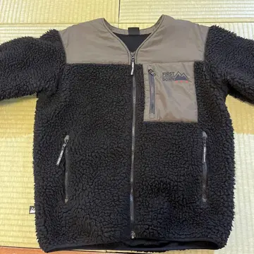 FIRST DOWN 보아 자켓 블랙/카키