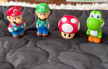 슈퍼 마리오 루이지 요시 버섯 미니 피규어 세트