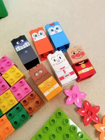 레고 블록 세트 듀플로 호빵맨 블록 포함