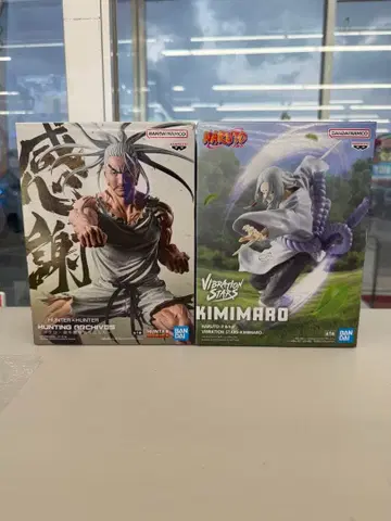 키미마로 네테로 2체 세트 나루토, 헌터헌터 피규어
