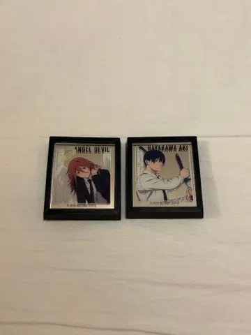 하야카와 아키 천사의 악마 트레이딩 프레임 마그넷 거울