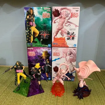 원피스 필름 레드 피규어 4체 세트