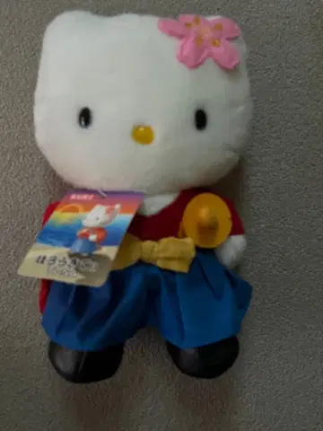 헬로키티 kitty 고치 한정 사카모토 료마 군 봉제 인형