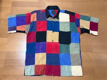 ARTISANIA 알테사니아 멀티 컬러 반팔 셔츠 M