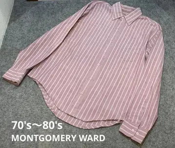MONTGOMERY WARD 70년대~80년대 빈티지 긴팔 셔츠