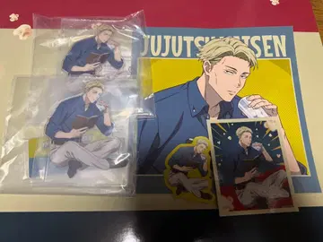 즉시 구매 주술회전 세가 럭키 쿠지 F상 G상 아크릴 스탠드 2점 스티커