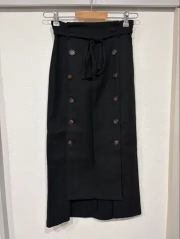 MURUA 무루아 버튼 슬릿 라인 스커트