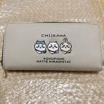 CHIIKAWA 치이카와 (먼작귀) 자수 장지갑 캐릭터