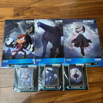 세가 복권 소닉 프론티어 클리어 파일 아크릴 스탠드 세이지 기가토