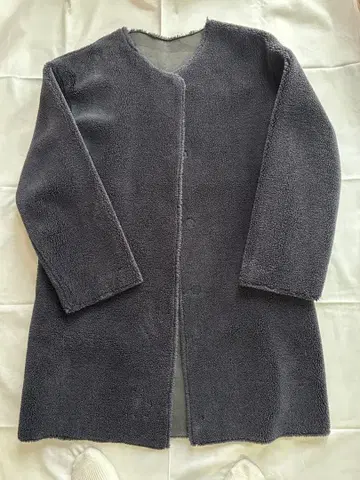 JOURNAL STANDARD relume 노카라 보아 코트*네이비