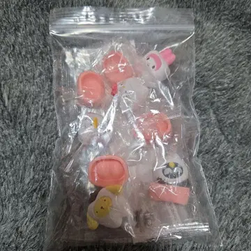 산리오 캐릭터즈 모두 함께 되자! 치아 5종 세미 컴프 세트