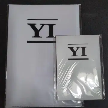 야마구치 이치로 YI 로고 클리어 파일과 노트 세트 사카낙션