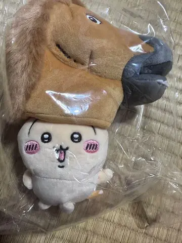 치이카와 (먼작귀) 말 가면 토끼 마스코트 토끼
