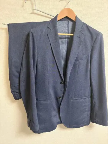 남성용 데님 원단 느낌 비즈니스 정장 셋업