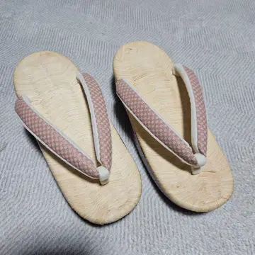 고급 다다미 누리 우콘 일본 나막신 보관품