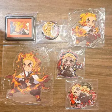 귀멸의 칼날 렌고쿠 쿄쥬로 굿즈 세트