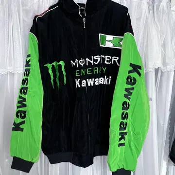 kawasaki x 몬스터 에너지 자켓