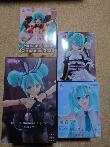 하츠네 미쿠 피규어 4개 세트
