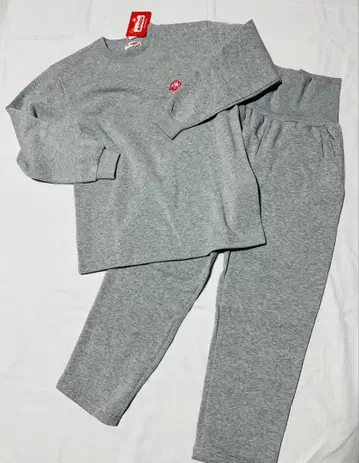 입는 호카론 그레이 맨투맨 세트 파자마, 룸웨어
