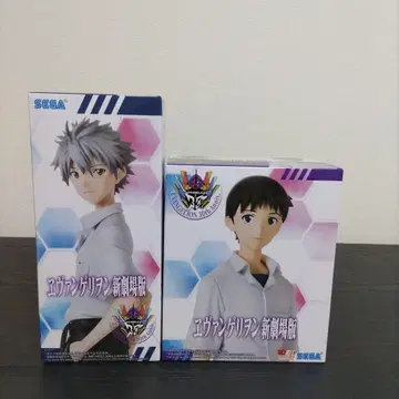 에반게리온 신극장판 피규어 2체 세트