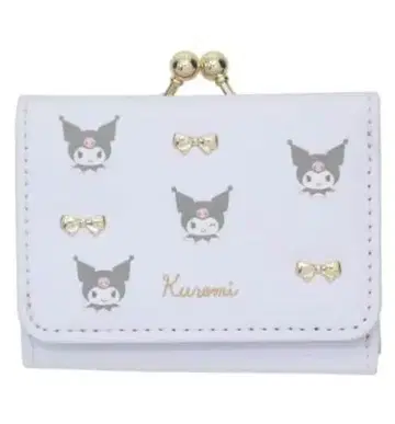 산리오 마리모크라프트 3단 폴더형 컴팩트 지갑 쿠로미