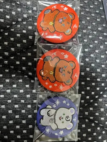 니지산지 IMPACT 랜덤 자수 캔뱃지 야미 니파치