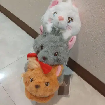 새상품 디즈니 봉제 인형 마리, 베를리오즈, 툴루즈