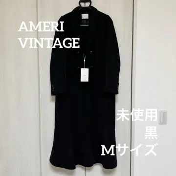 미사용 AMERI 더블 브레스티드 머메이드 코트 M