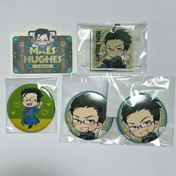 강철의 연금술사 마스 휴즈 캔뱃지 스티커 아크릴 키링