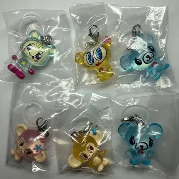 나루미야 메지루시 액세서리 블루베리에짱 등 6개 세트