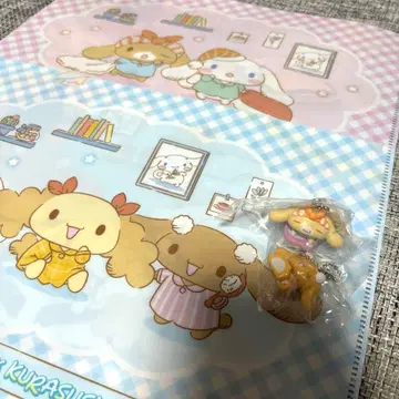 쿠라스시 시나모롤 모카 카푸치노 빅쿠라폰 클리어 파일