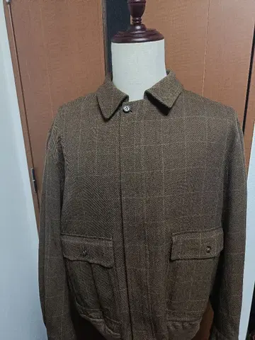 Valstar 이탈리아제 윈도페인 패턴 울 캐시미어 블루종 50