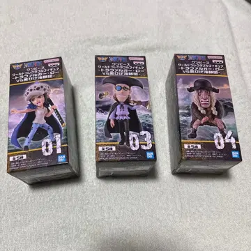 원피스 월드 컬렉션 [트리팔가 로우, 반 오거, 닥터 Q] 세트