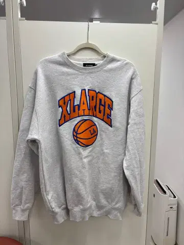 엑스라지 농구 맨투맨 트레이닝복 그레이 L