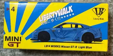 MINI GT LBworks 닛산 GTR 라이트 블루