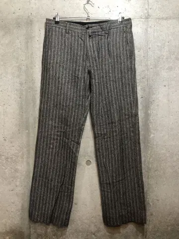 dries van noten 드리스반노튼 울 팬츠 스트라이프