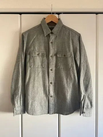 FREEMAN'S SPORTING CLUB 그레이 CPO 셔츠 M 사이즈