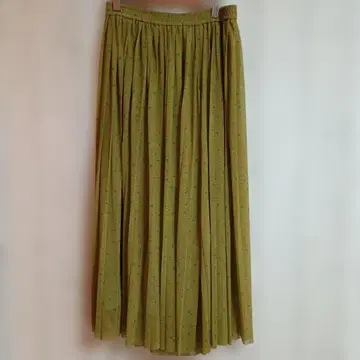 새상품 택 없음 호코모모라 튤 메쉬 플리츠 롱 스커트