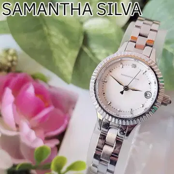 [배터리 새상품] 사만사 실바 ST09 데이트 쿼츠 정품 블레스 여성용