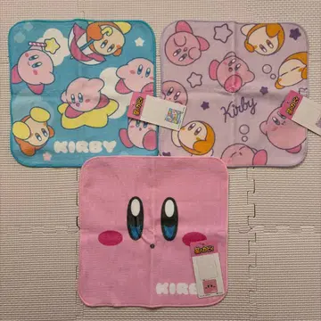 별의 커비 손수건 타월 타월 손수건 미니 타월 와돌디