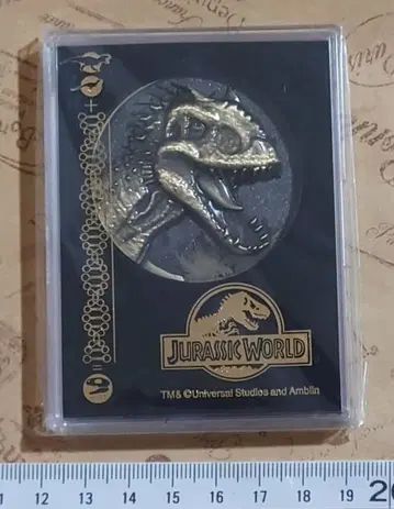 JURASSIC WORLD 쥬라기 월드 영화 기념 코인 메달