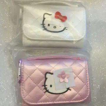 헬로키티 산리오 지갑형 코인 퍼스 미니어처 퀼트